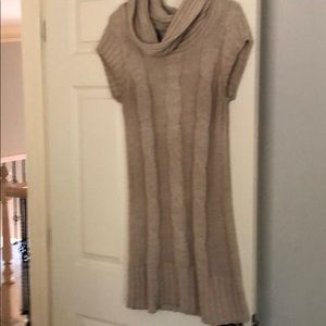 Ladies over sizes neck sweater